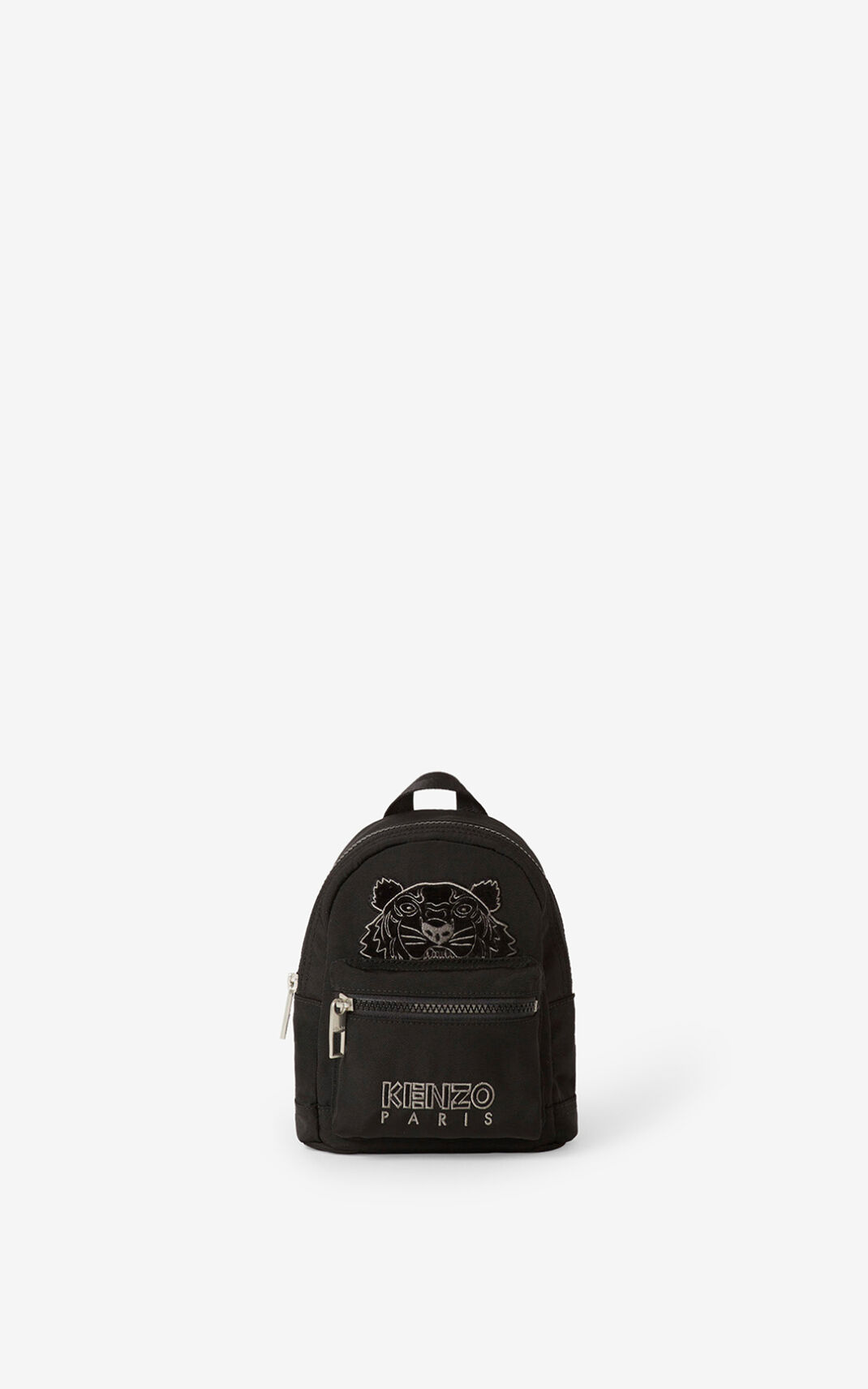 Mochila Kenzo Mini Lona Kampus Tiger Mujer Negras - SKU.4742245